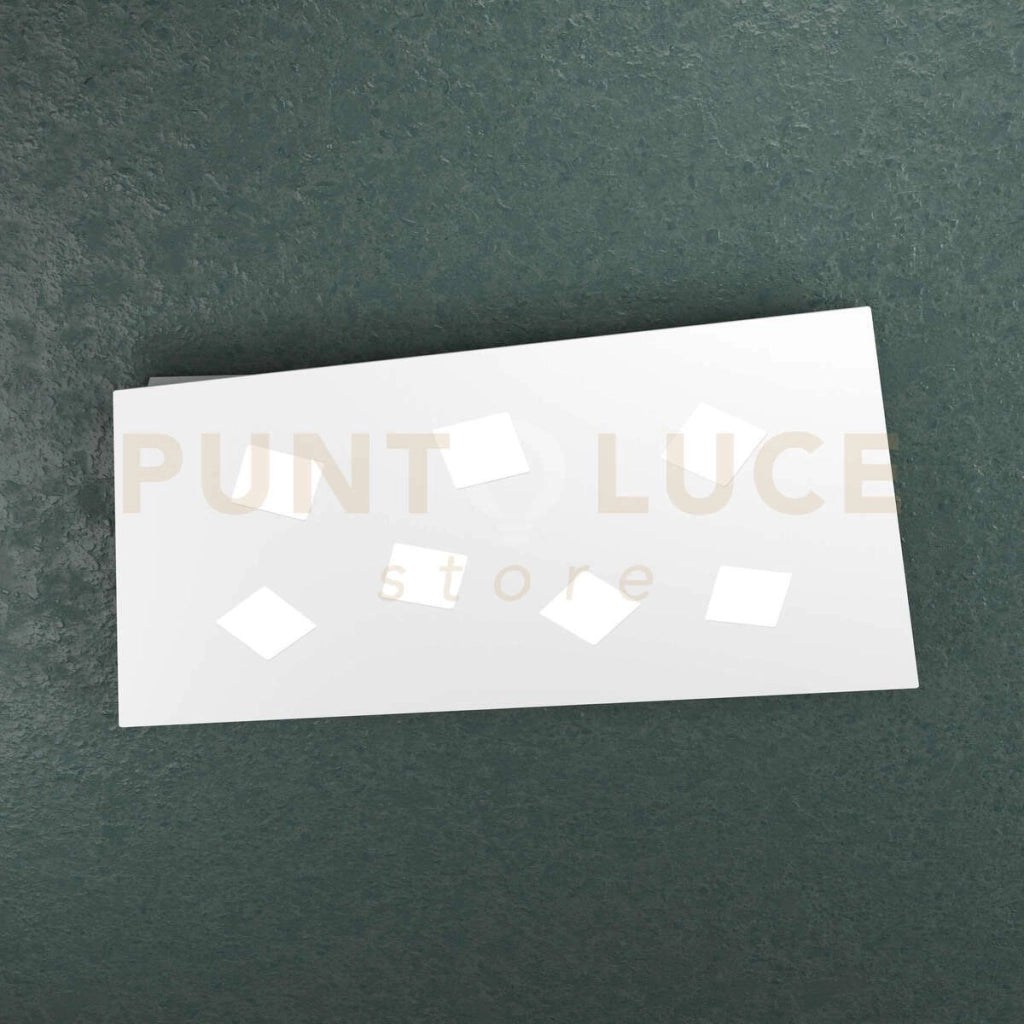 NOTE APPLIQUE PLAFONIERA 7 LUCI ATTACCO GX53 BIANCO
