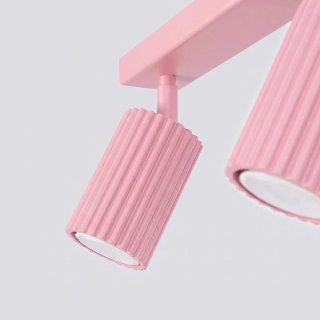 Plafoniera KARBON 2 rosa