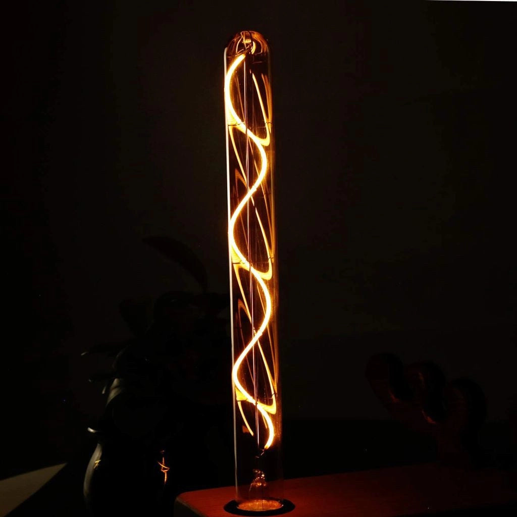 ZMH Lampadina LED E27 Vintage Tubolare 300mm Oro per Casa e Bar