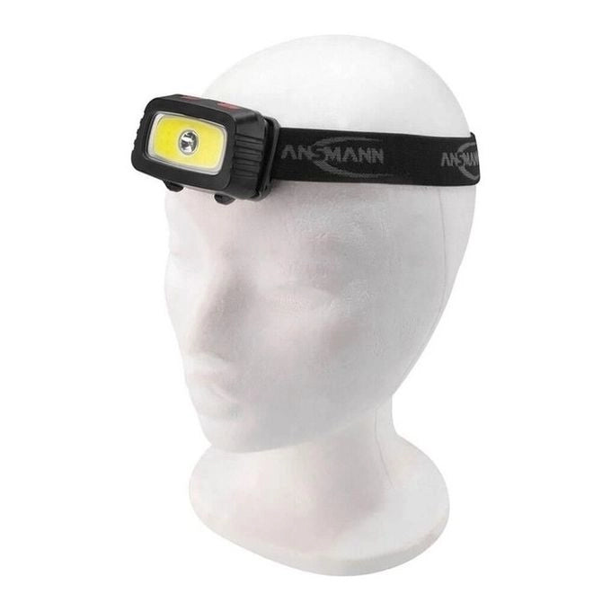 Ansmann HD200B Torcia a Fascia LED 200 lm 3 W IP44 autonomia 17 h 3x AAA colore Nero Grigio