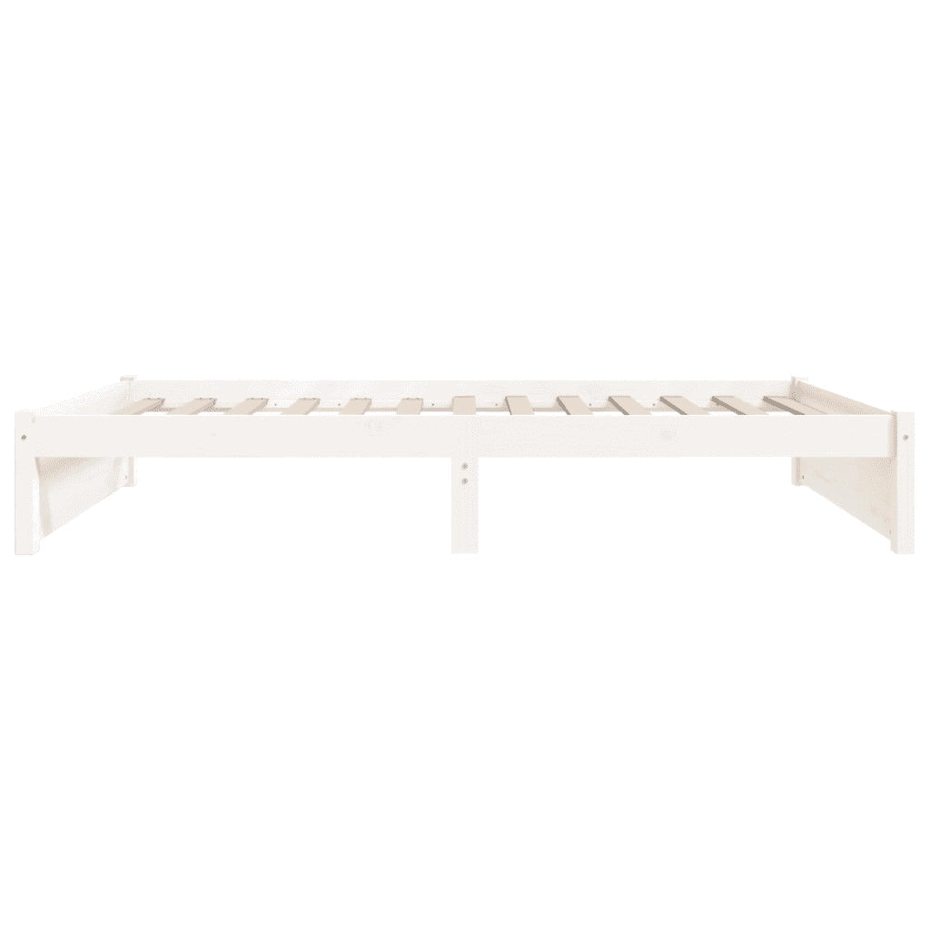 Giroletto Bianco in Legno Massello 75x190 cm Small Single 814910