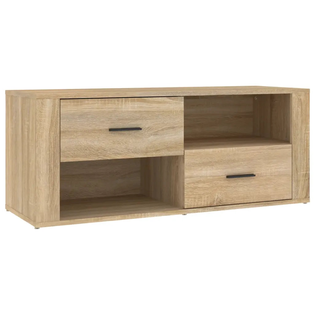 Mobile per TV Rovere Sonoma 100x35x40 cm Legno Multistrato 823102