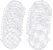 Kit di raccolta capelli per doccia e cucina 40 pezzi - Filtro di raccolta capelli per pavimento - Copertura di scarico - Set di filtri per capelli - Set di filtri per doccia - 9 cm/11 cm di larghezza