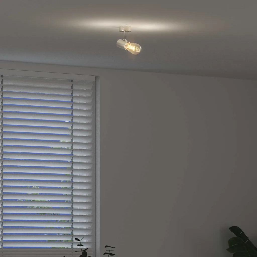 Faretto da soffitto Nichel 6,5 x 6 x 11,5 cm Metallo 4108178