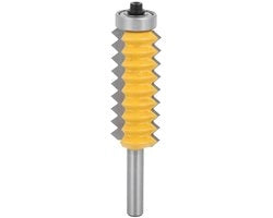 Frees a 8 punte per legno - 8 x 55 multitap - Snodo senza chip - Fresa per legno con metallo duro - Adatto per lavorazioni in legno