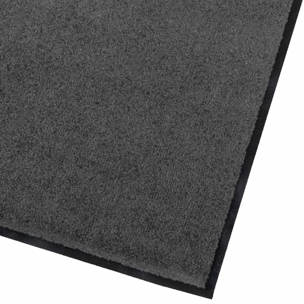 Tappetino Antracite 60 x 40 x 1.2 cm Tessuto Teddy 42013435