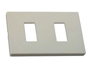 PLACCA 2 POSTI VENUS- - mm.115x80h. - (1862.2F) - 20 pezzi MARLANVIL