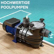 Pompa piscina per ricircolo e filtraggio 13800 l/h 550 W Pompa di circolazione