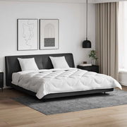 Set di piumini con cuscino 3 pcs Bianco 200 x 220 cm Microfibra