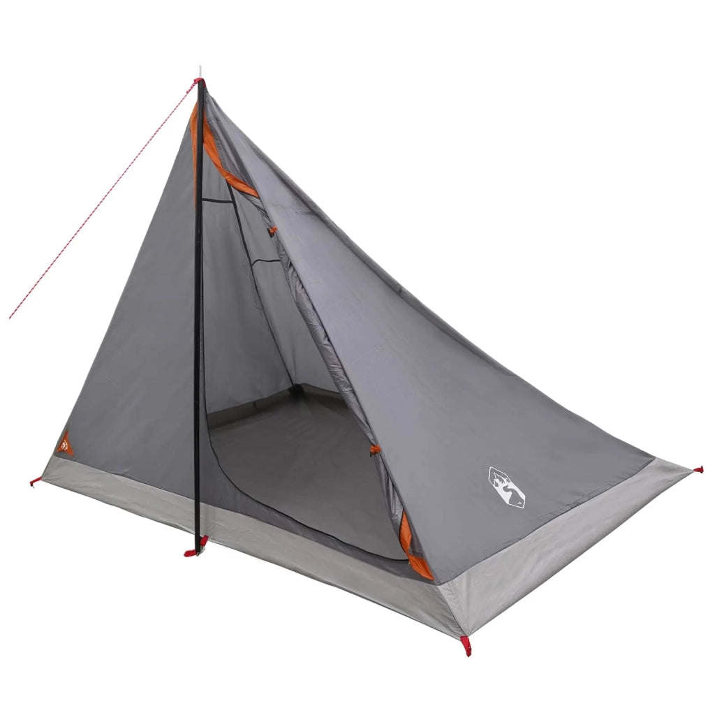 Tenda da backpacking Grigio e arancione 4 persone 42018561