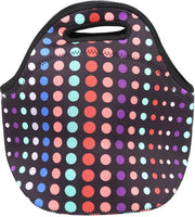 Borsa termica isolata per picnic e campeggio (punti colorati)