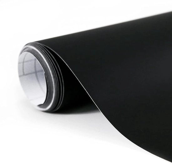 Autocolante autofolie autoadesivo 300 x 30cm - Nero opaco - Vinile - Copertura protettiva - Resistente allo scalfio - Resistente ai graffi - Resistente ai raggi UV