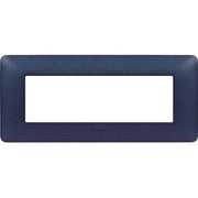 Placca BTICINO Matix 506 6 moduli blu mercurio