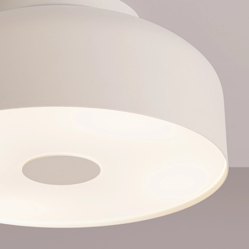 Lampada da soffitto OMIQ Crimson 4x15W E27 LED Beige Moderna Rotonda 30x30x15cm