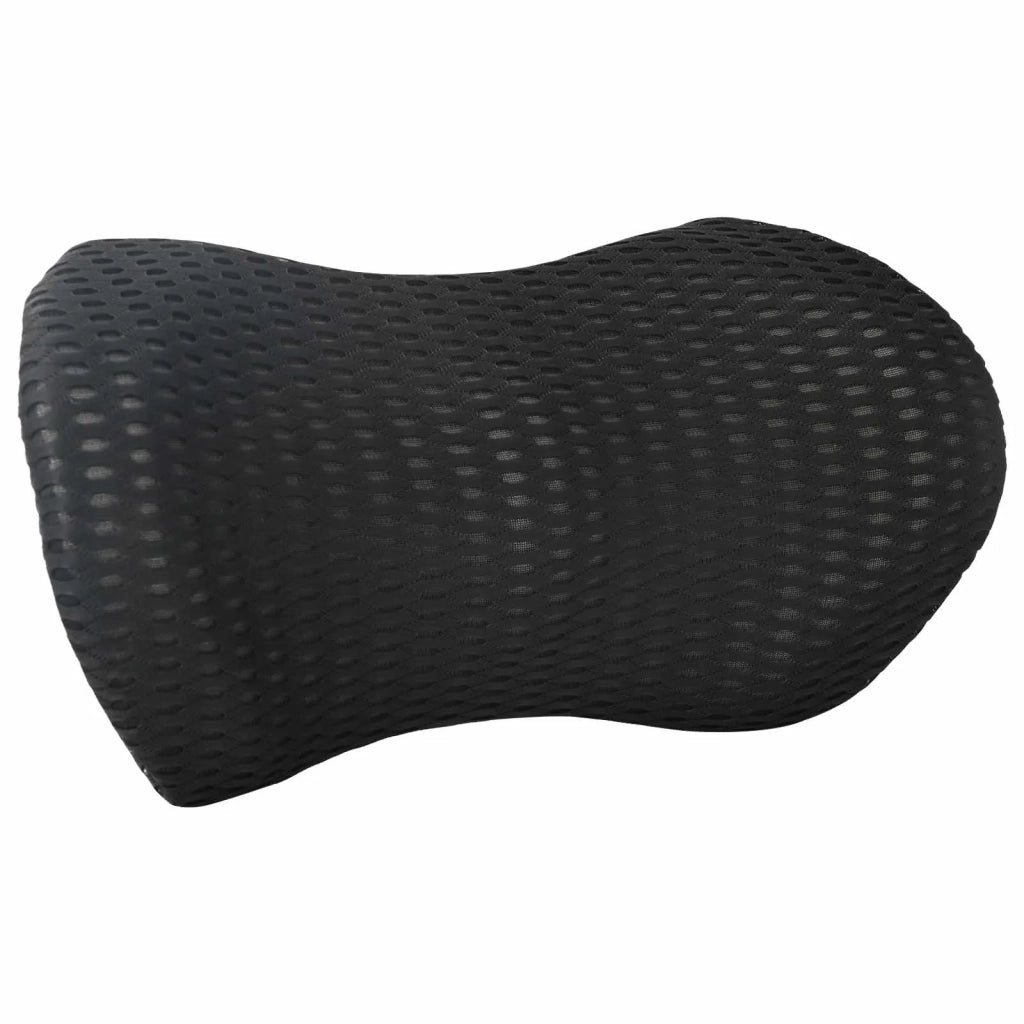 Cuscino lombare Nero Schiuma Memory 46 x 24 x 11 cm CFW2889811