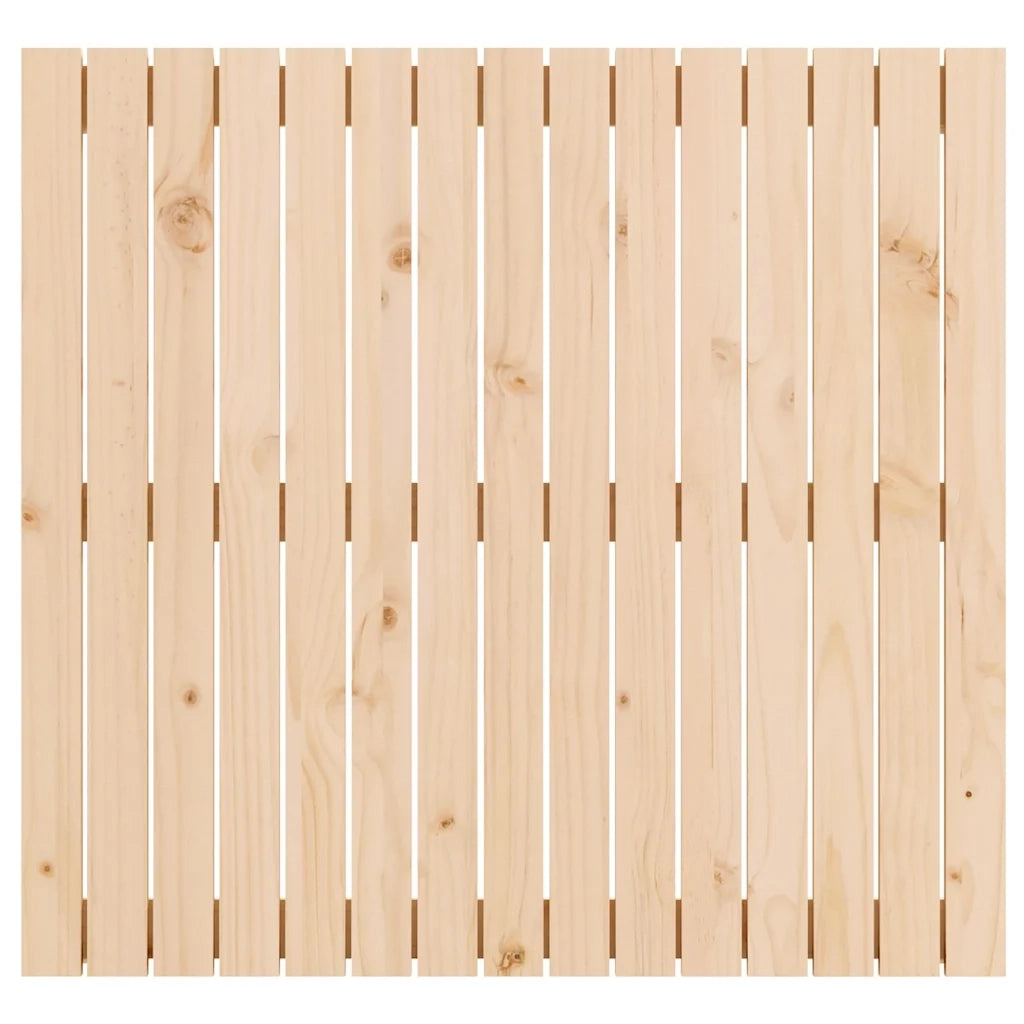 Testiera da Parete 95,5x3x90 cm in Legno Massello di Pino cod mxl 40466