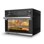 Friggitrice ad aria digitale 30L con forno disidratatore, 18 programmi preimpostati, timer 12h, 1800W - SOGO