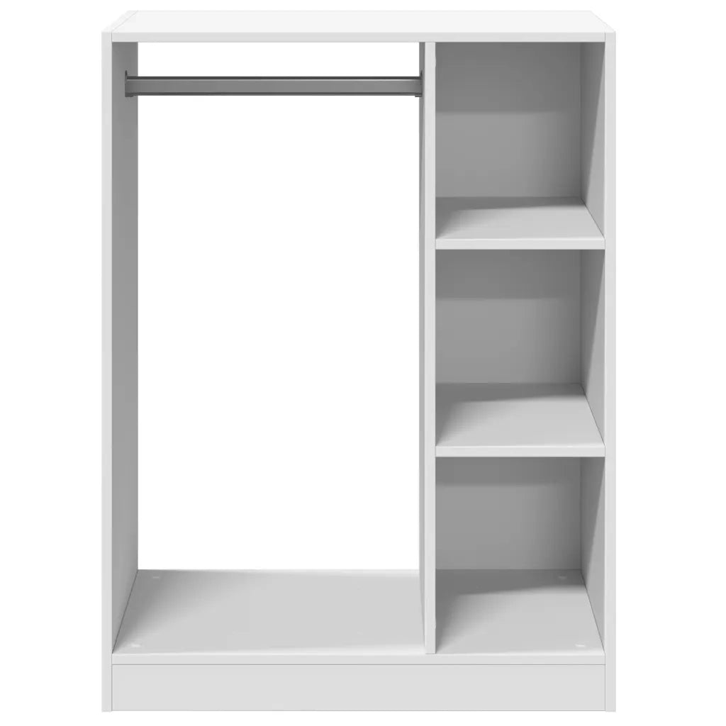 Armadio Bianco 77x48x102 cm in Legno Multistrato CFW5340769