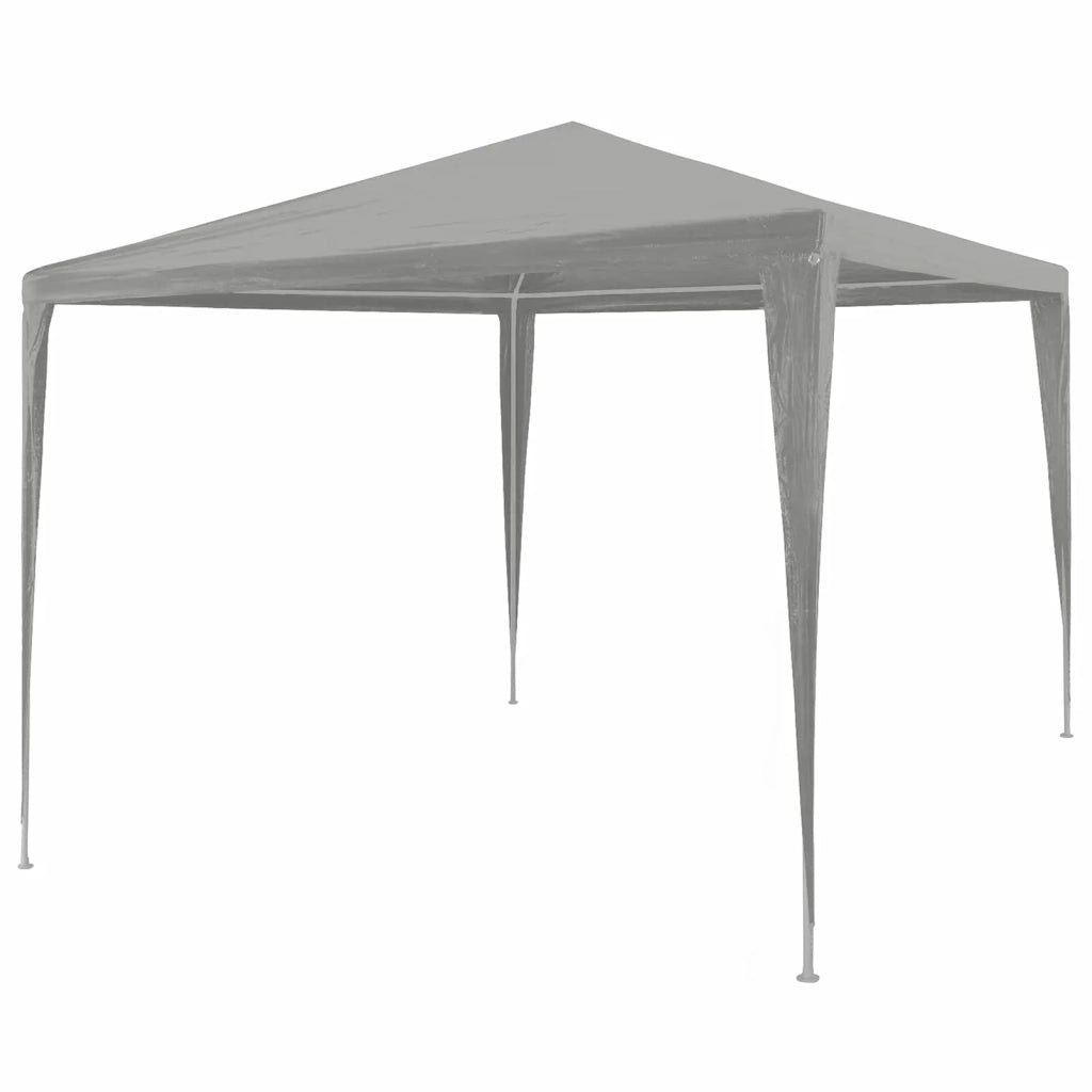 Tenda Party Grigio chiaro 300 x 300 x 255 cm PE e Acciaio