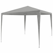 Tenda Party Grigio chiaro 300 x 300 x 255 cm PE e Acciaio