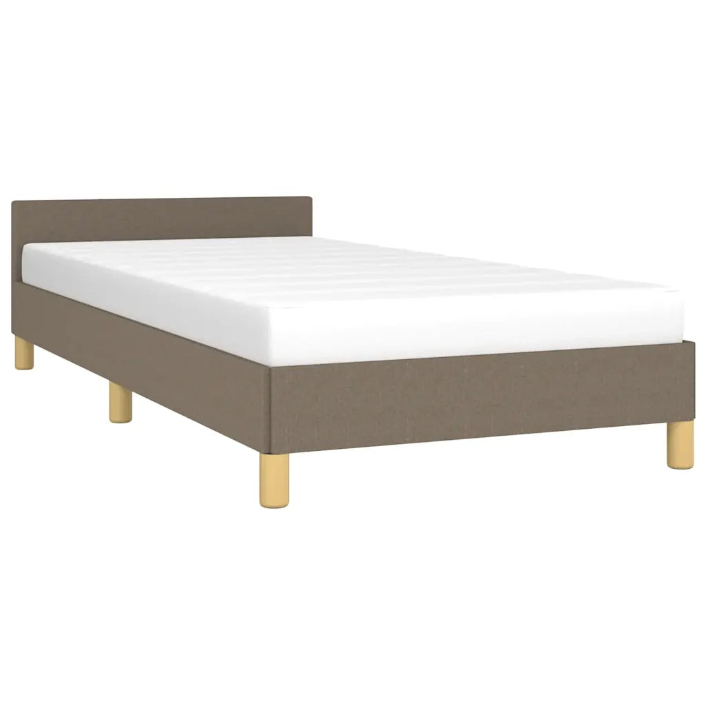 Giroletto senza Materasso Tortora 100x200 cm in Tessuto 347395