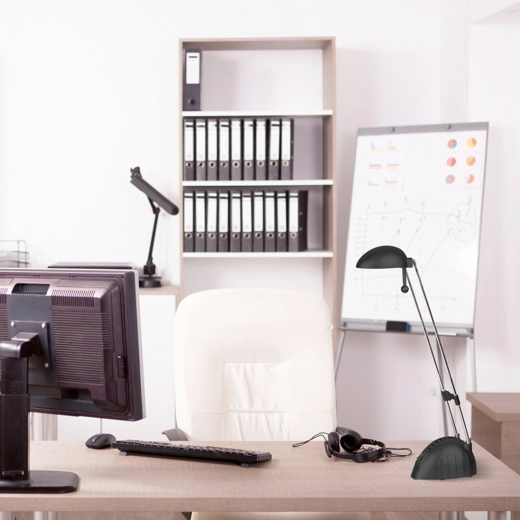 Lampada da scrivania telescopica nera LED 5W 4000K Ronald Rabalux