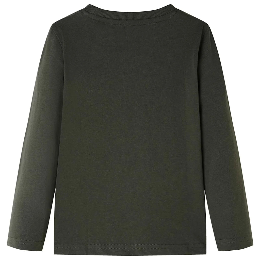 Maglietta per Bambini Maniche Lunghe Cachi 116cod mxl 84464
