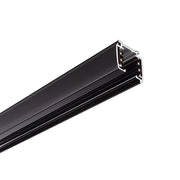 Binario Trifase da 2 metri 230V sistema di illuminazione per faretti trifase 3-Phase COLORE NERO 2MT