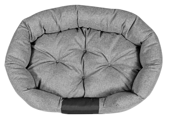 AIO FACTORY 130x105 cm Cuccia per cani personalizzabile impermeabile grigio