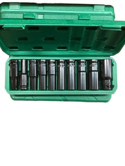 BUSSOLE ESAGONALI LUNGHE PISTOLA AVVITATORE 10pz ATTACCO 1/2 8-24mm CAMION AUTO