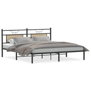 Letto matrimoniale | Letto per adulti | Giroletto senza Materasso Rovere Sonoma 183x203cm in Truciolato