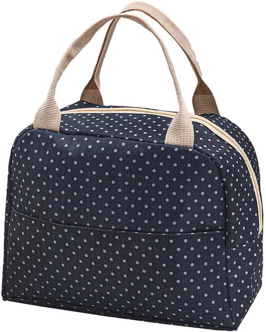 Tas per Picnic Opvougbile Tas Isolata Thermica con Rivestimento di Folia Tas per Picnic (nero)