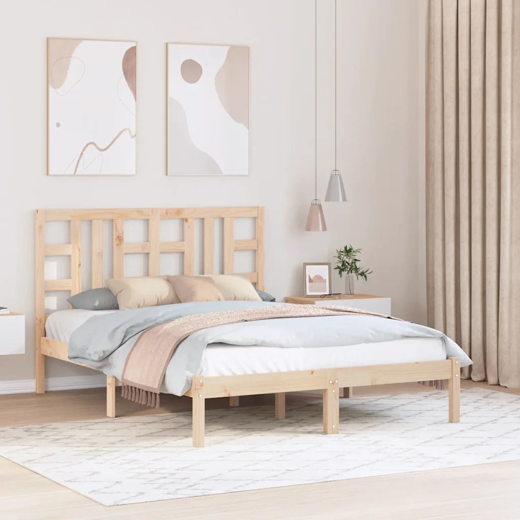 Giroletto in Legno Massello 135x190 cm Double 3105380