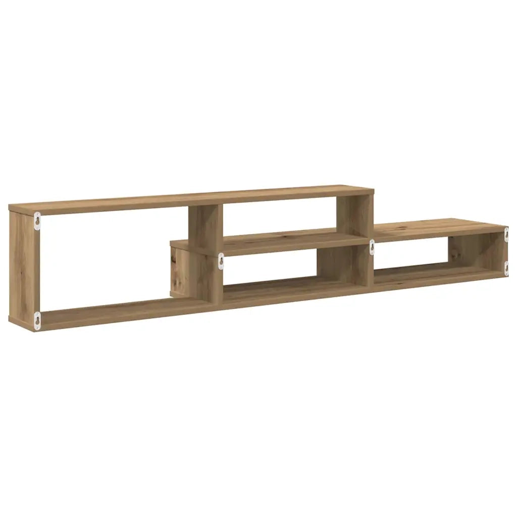 Supporto per TV aparete-Mensole a Muro 150x25x28,5cm Legno multistrato 347609