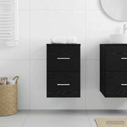 Armadio Bagno In-between Rovere Nero 30 x 41 x 50 cm 890367