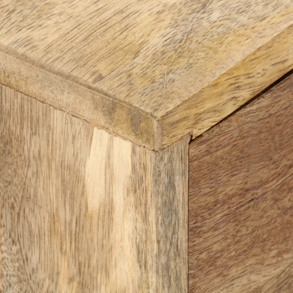 Mobile Porta TV 140x30x50 cm in Legno Massello di Mango 285863