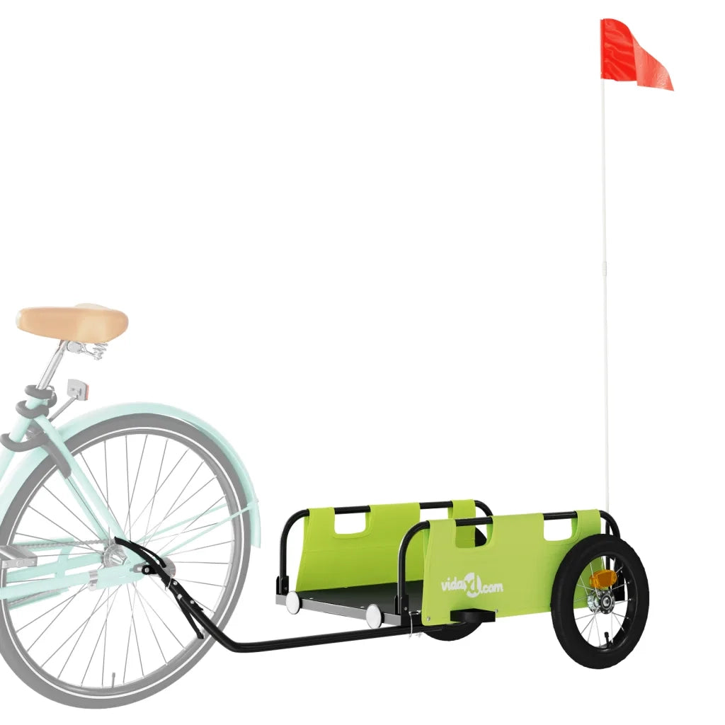 Rimorchio da Bici Verde Oxford e Ferro CFW8341585