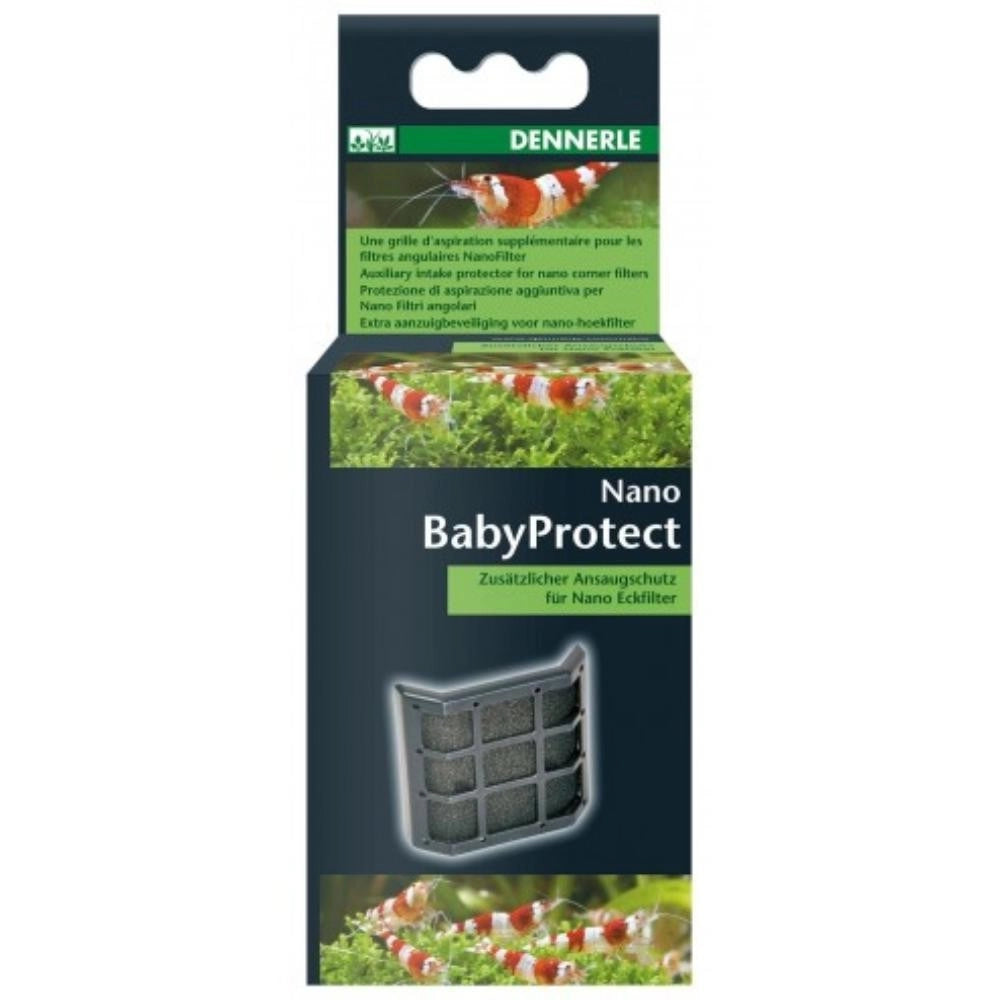 Dennerle 5846 Nano BabyProtect - protettore per gamberetti compatibile con filtro angolare nano e XL