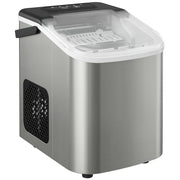 Macchina per Ghiaccio 28,3x22,6x29,9 cm Produzione 12kg in 24 Ore 9 Cubetti in 7-10 Minuti con Sistema Autopulente