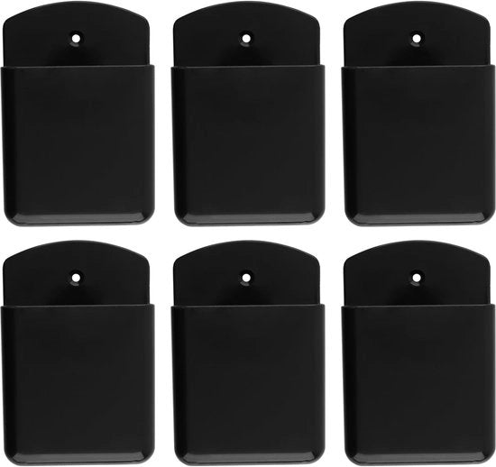 Supporto per telecomando - Sostegno per telecomando - Alloggiamento per telecomando - Contenitore di archiviazione - Autoadesivo - Casa/Ufficio - Risparmio di spazio