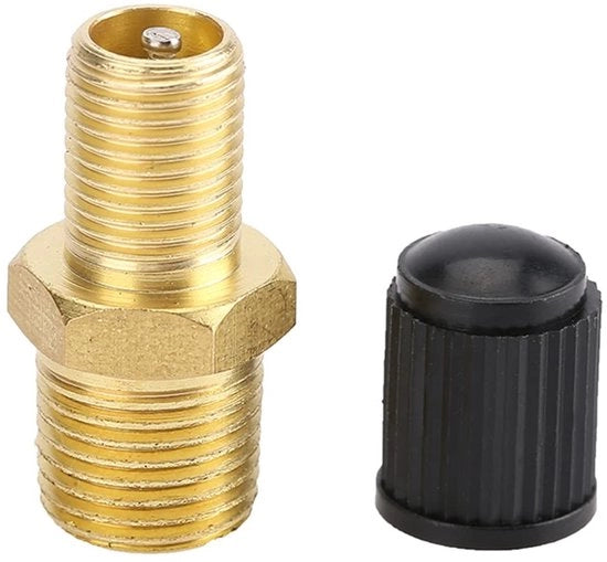 Viti di scarico 2 pezzi - Messing + Plastica - 1/4 pollici NPT/MPT - Pressione massima 300 psig - Duraturo - Facile da installare - Valvola di scarico