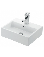 DAPHNE lavabo rettangolare sospeso 43x36x14 cm