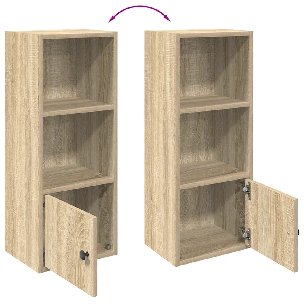 vidaXL Libreria Rovere Sonoma 31x24x77 cm in Legno Multistrato