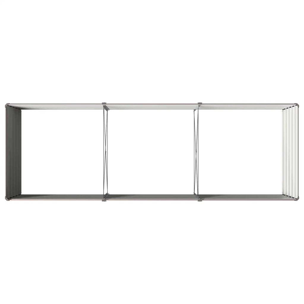 Letto rialzato da giardino Marrone 240 x 80 x 55 cm 8006410