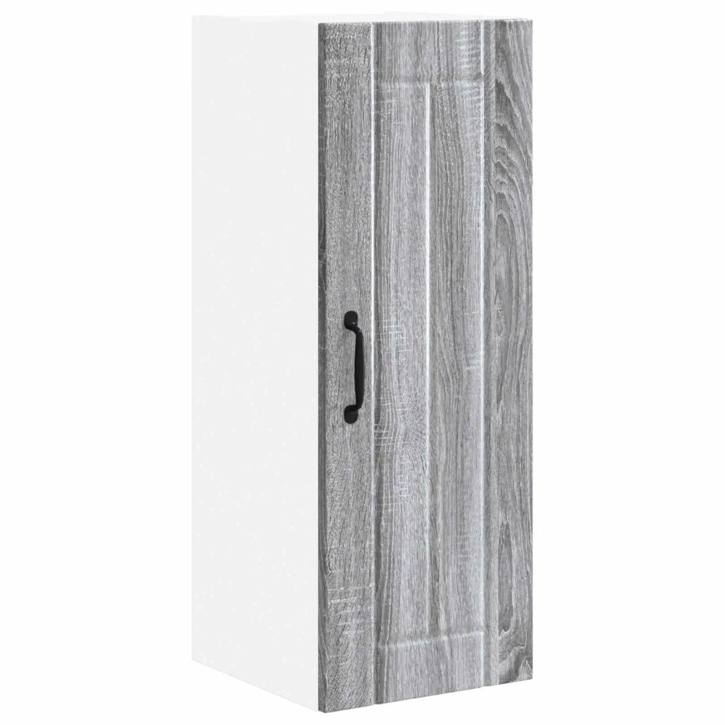 Armadietto a muro LUCCA 2 pcs Grigio Sonoma 30 x 31 x 80 cm