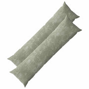 Federa 2 pcs HEERLEN Verde 40 x 145 cm Tessuto Chenille 908930