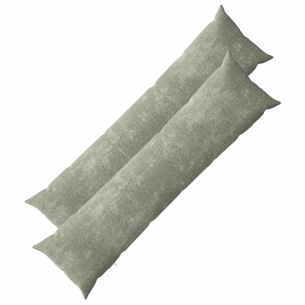 Federa 2 pz HEERLEN Verde 40 x 145 cm Tessuto Chenille 908930