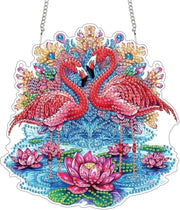 Kit di pittura con diamanti a doppia faccia su tavola acrilica 20 x 20 cm - appoggio per decorazione da parete - arte cristallina - decorazione per casa - ideale per il fai da te - dipinto con diamanti