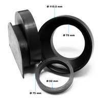 Canale di scolo 5x1m con griglia per scarico acqua 1,5t Canaletta di drenaggio