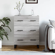 Credenza-Buffet-Armadio da cucina Grigio Sonoma 69,5x34x90 cm in Legno Multistrato 276734